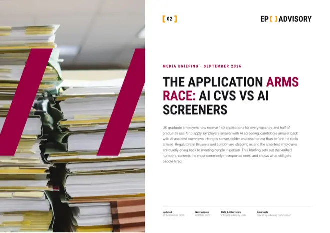 Preview: The application arms race: AI CVs vs AI screeners