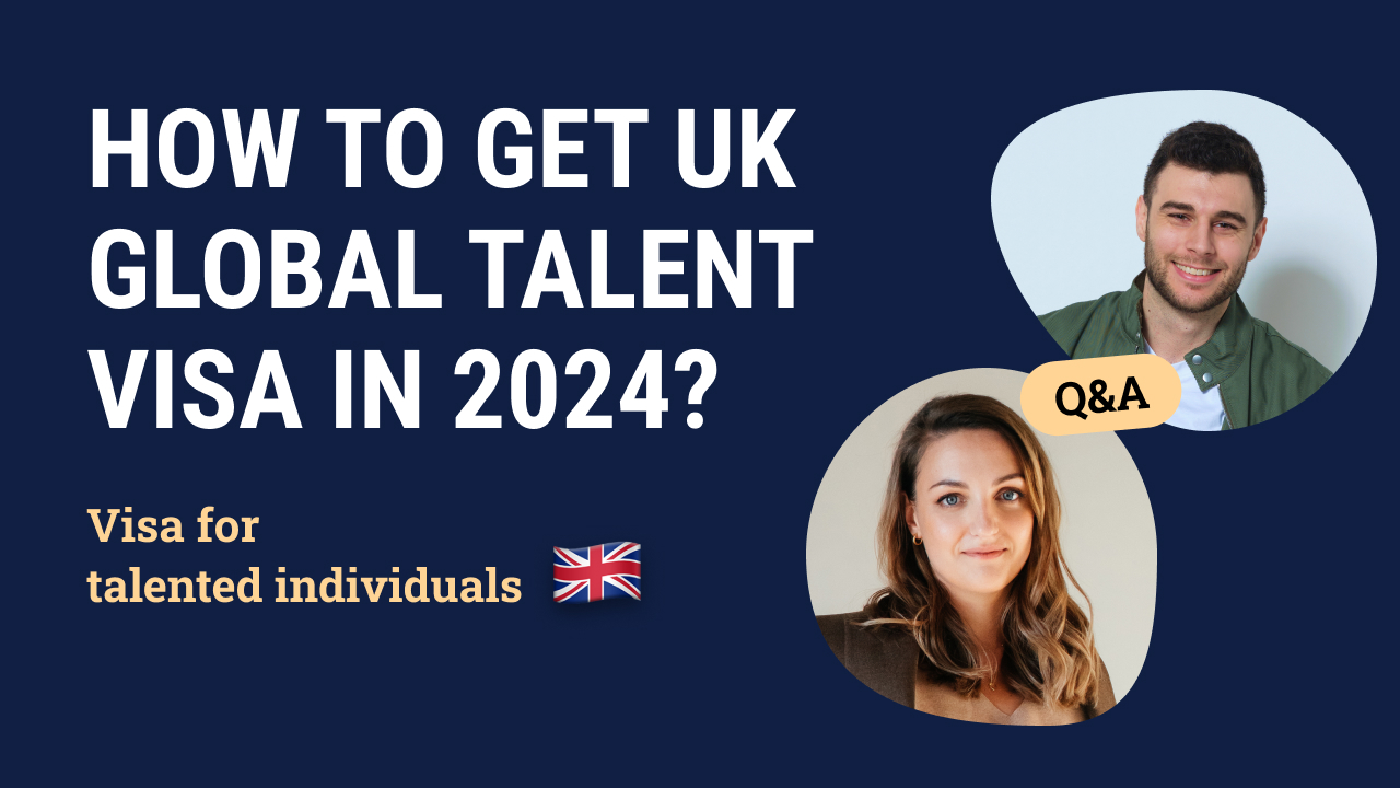 How to get UK global talent visa in 2024