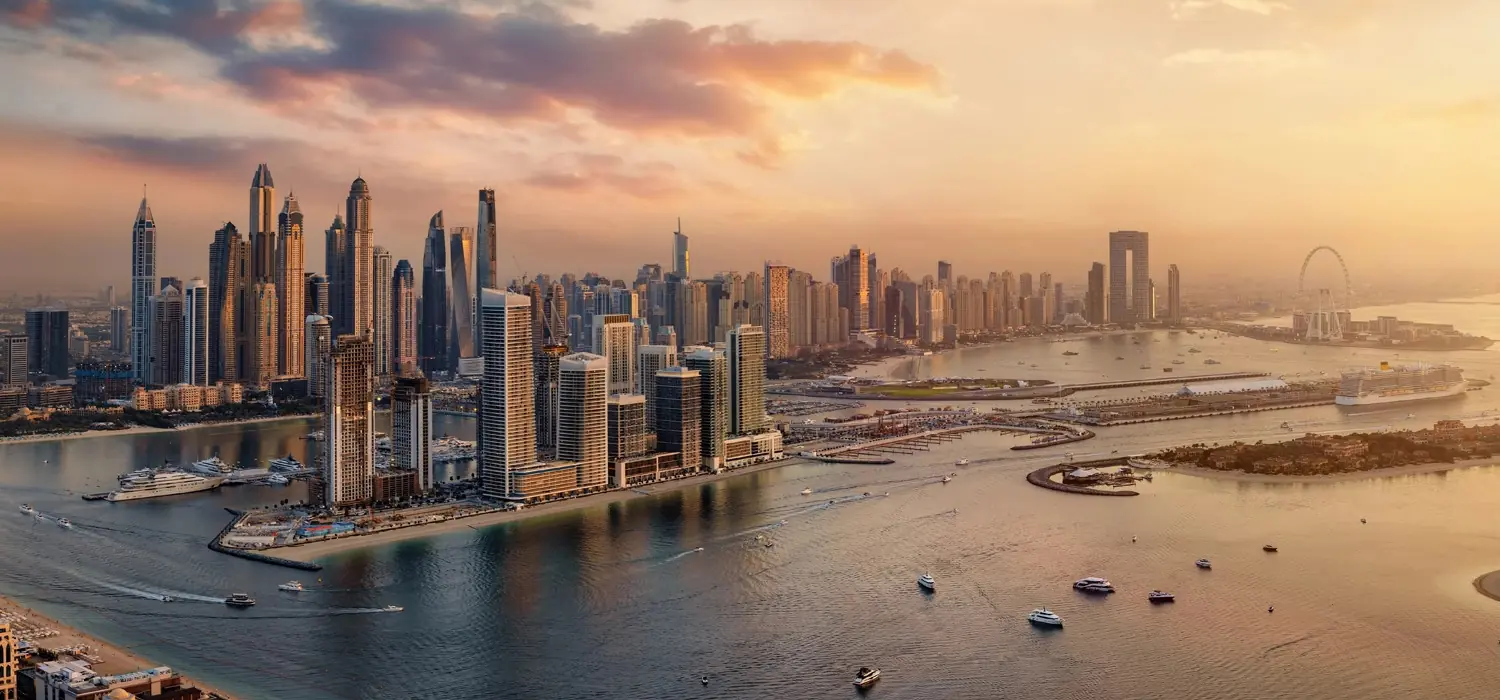 Middle East skyline