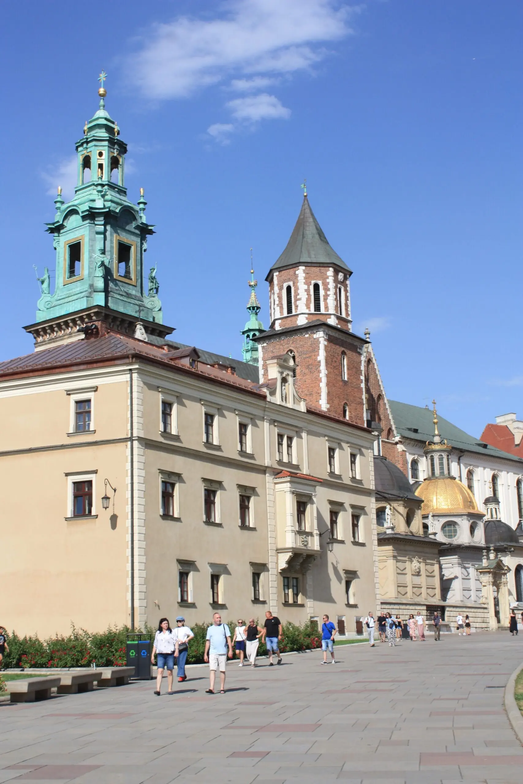 Вавельский королевский замок в Кракове, Польша